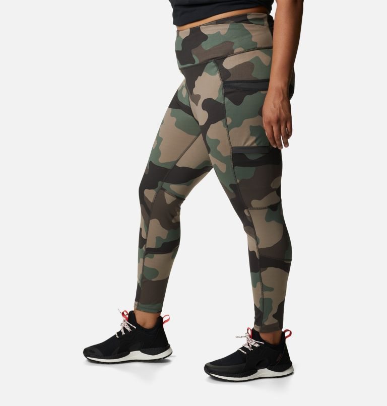 Women's Columbia Windgates II Leggings Camo | Plus Size CA-C5CA0